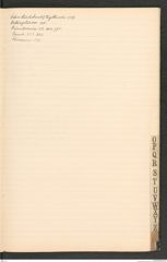 k.k. naturhistorisches Hofmuseum, Index Intendanzakten 1906, Seite 33